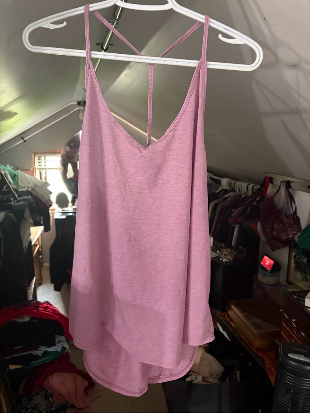 Athletic Works Light Pink Racerback Muscle Tank